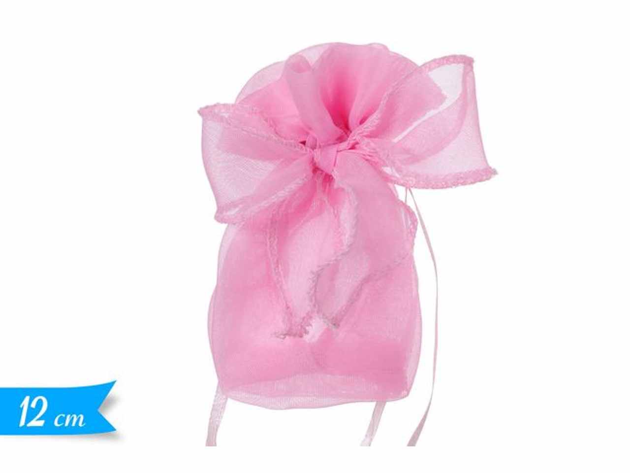 Sacchetto c/fiocco rosa 572245