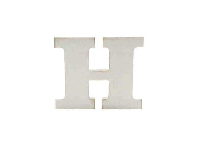 L.shabby lettera h 1.9xh10cm 1130207