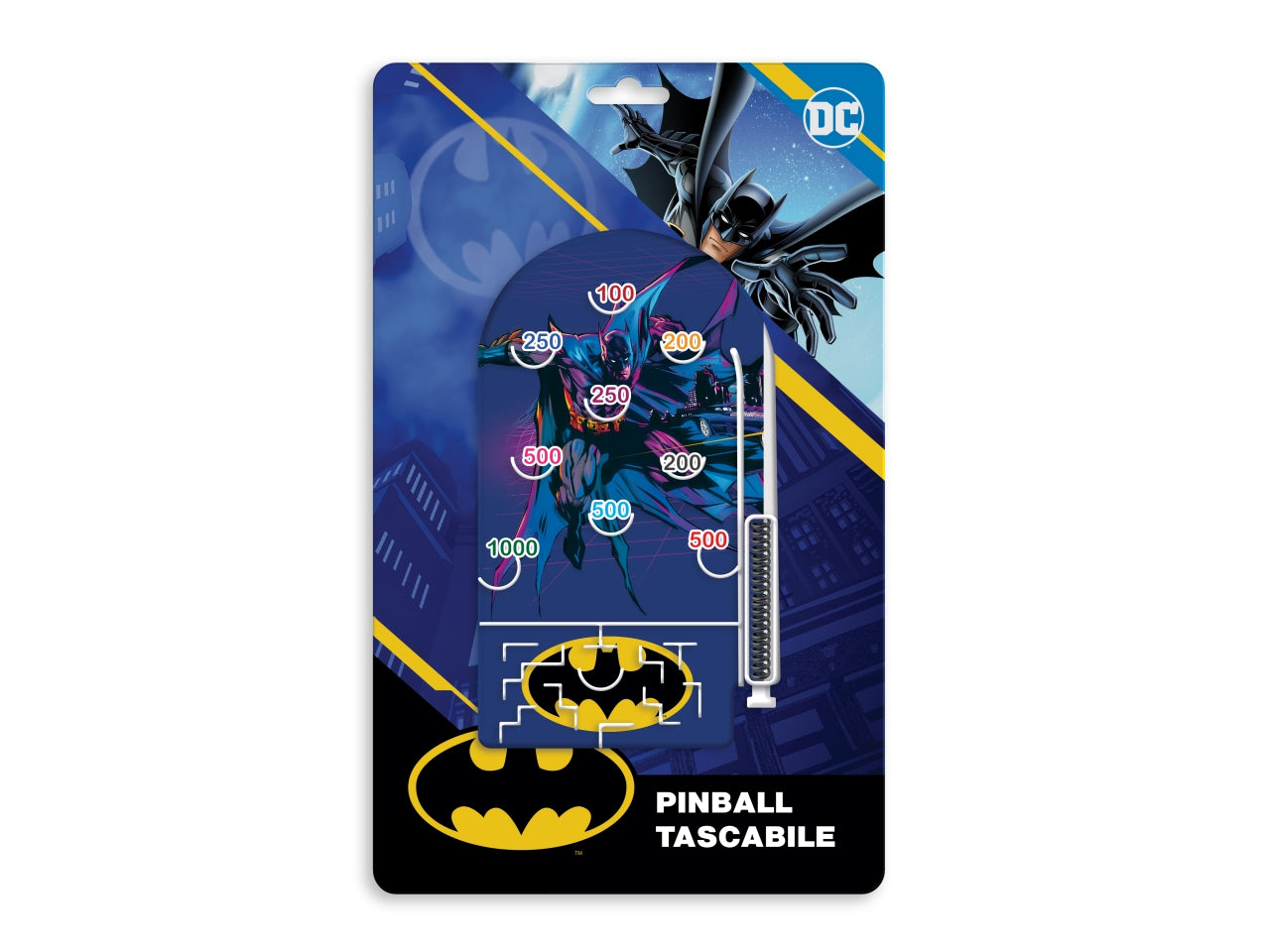 Flipper tascabile Batman bambino 9x16x1 cm