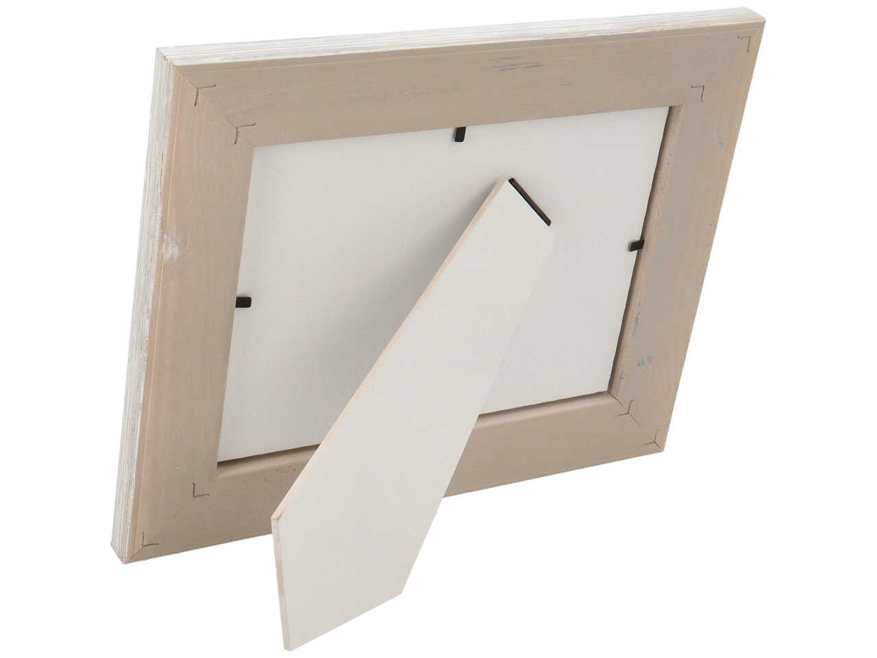 Cornice portafoto shabby chic in legno bianco effetto invecchiato, albero della vita in rilievo - foto 13x18cm - Borgopiano