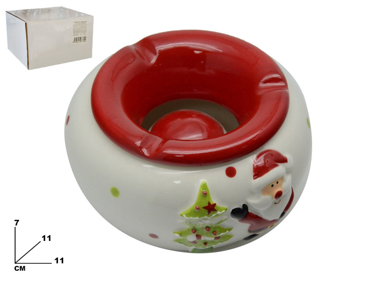 Posacenere babbo natale