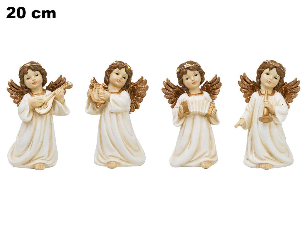 Angelo con led 20,5cm