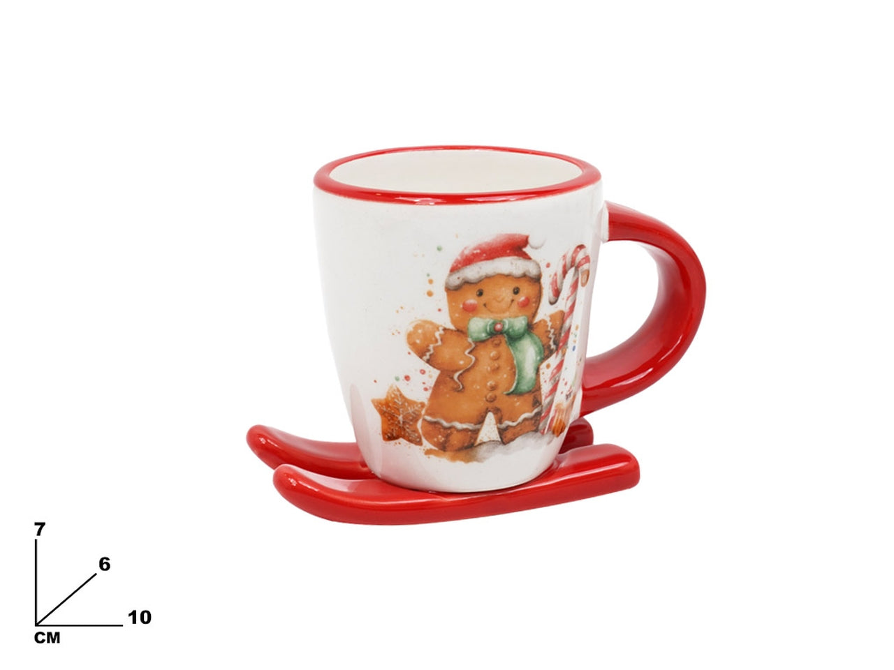 Omino pan di zenzero tazzina