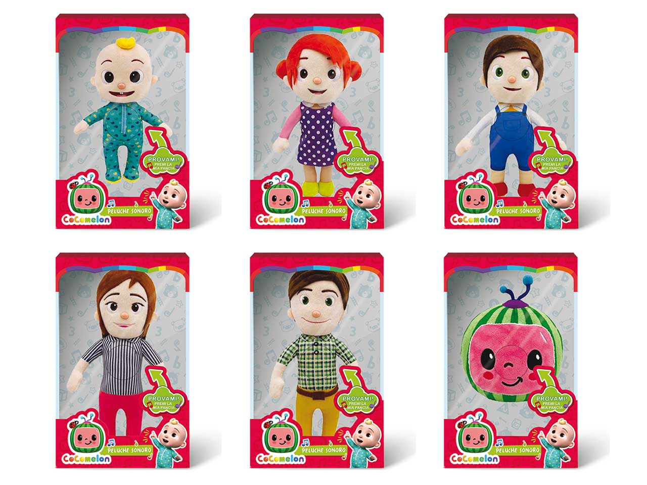Cocomelon Peluche Musicale per bambini - Game Vision