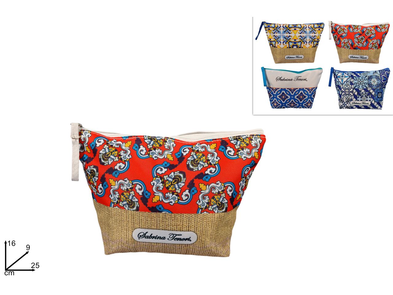 Bustina beauty fantasia maiolica