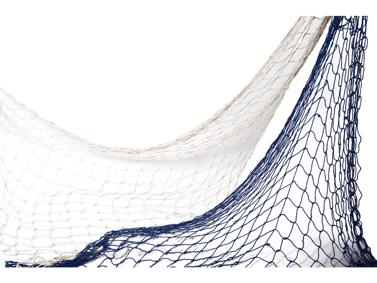 Rete da pesca decorativa in cotone colori assortiti stile marinaro, 150x200cm - Mercury