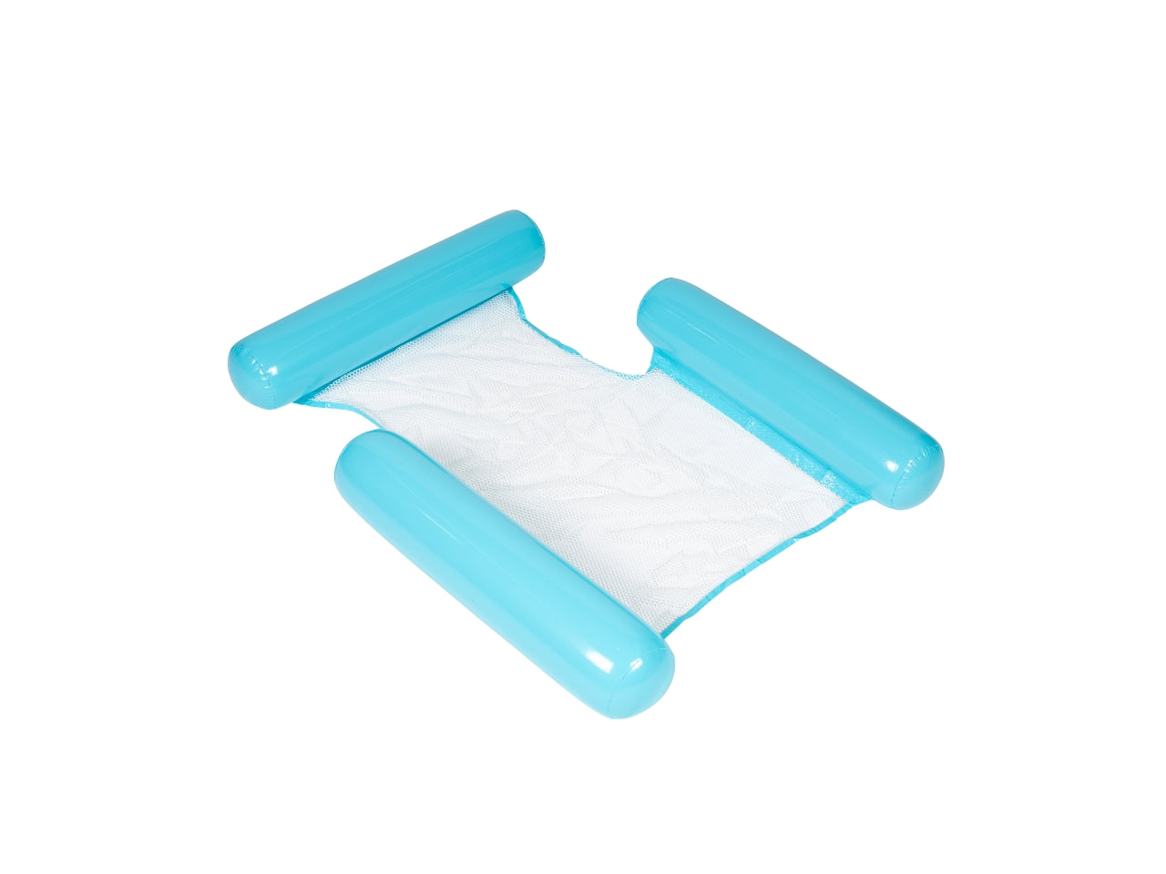 Materassino gonfiabile con rete in pvc assortiti, 130x122 cm - Nataluna Beach