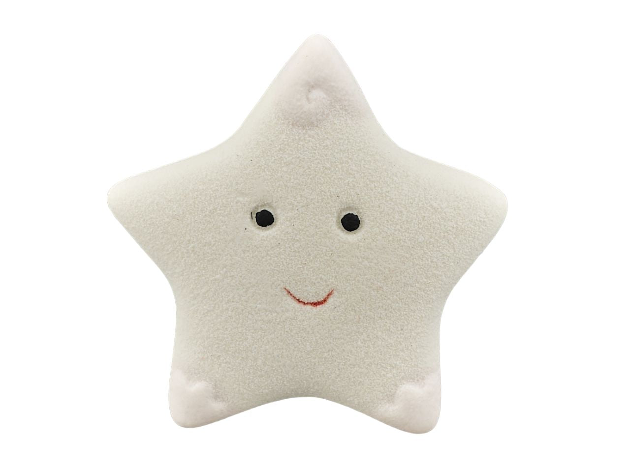 Stella rosa magnete bianco satinato