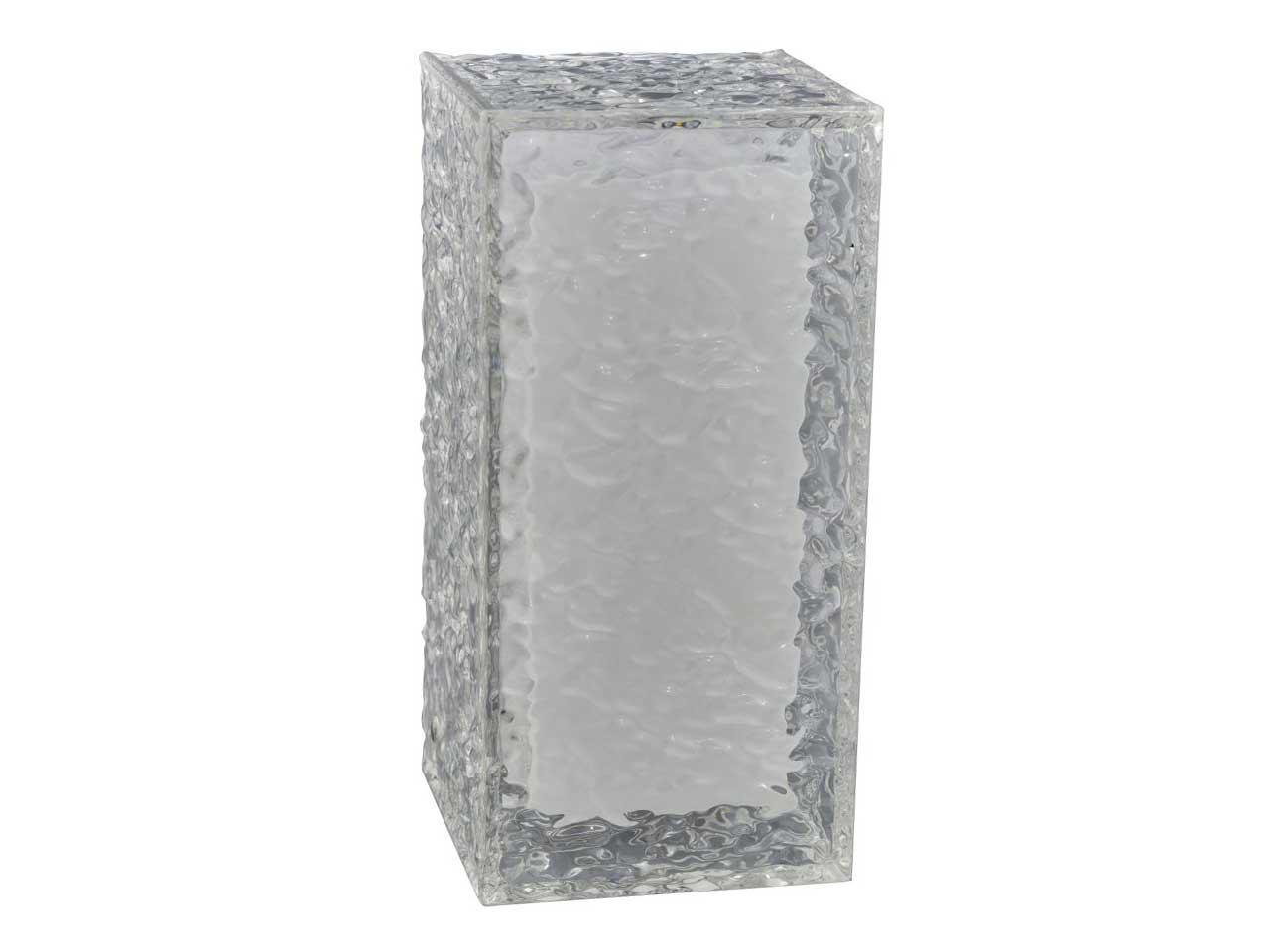 Lampada ghiaccio 13x13x27cm