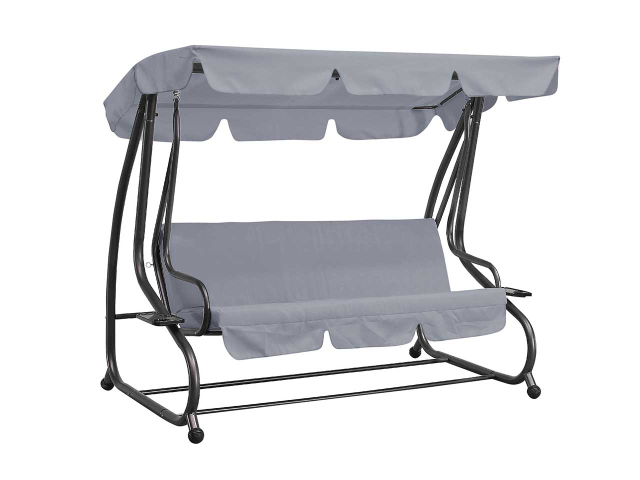 Dondolo da giardino 3 posti 200x120x164 cm $