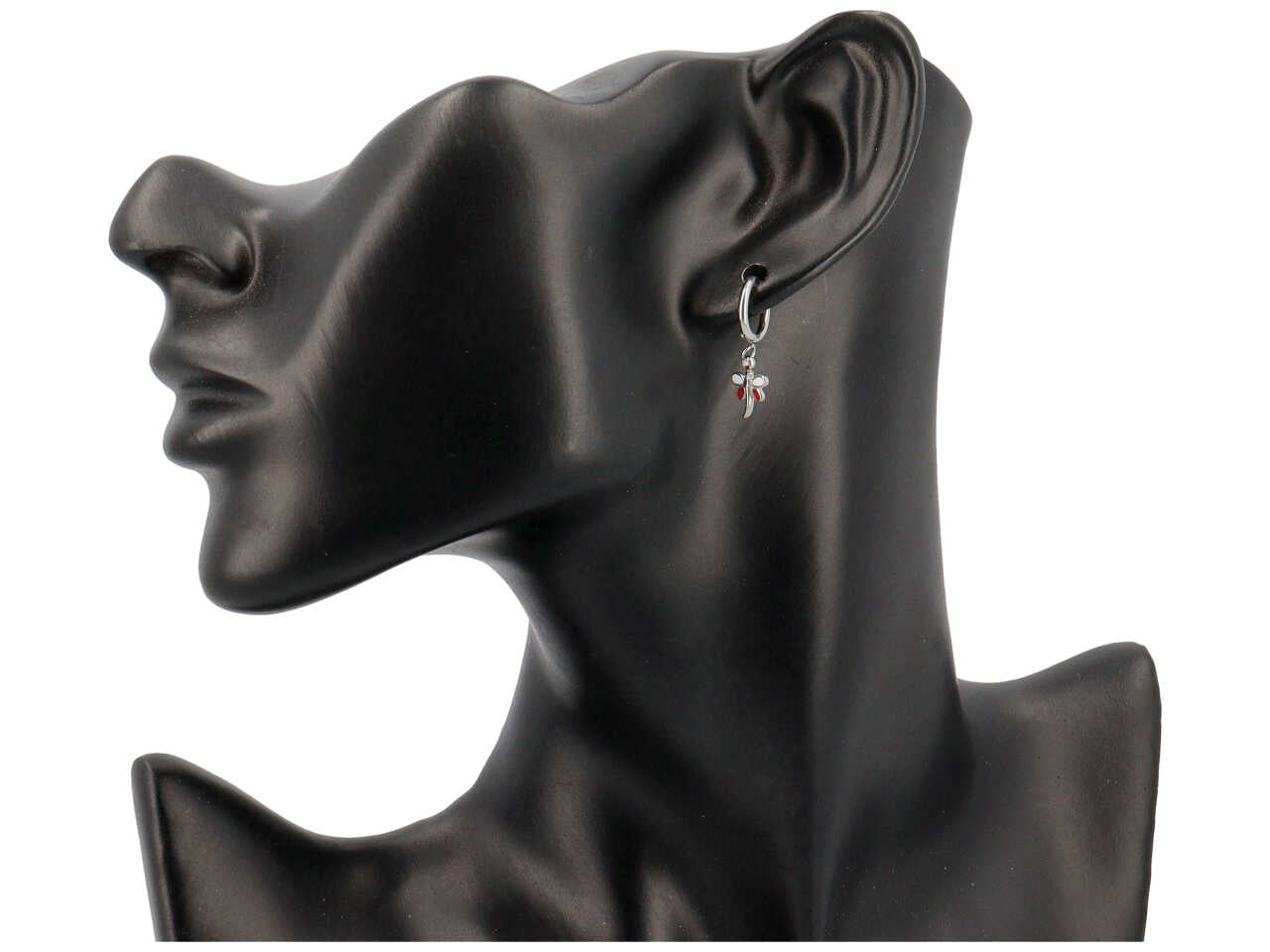 Orecchini con libellula pendente - la confezione contiene 2 paia