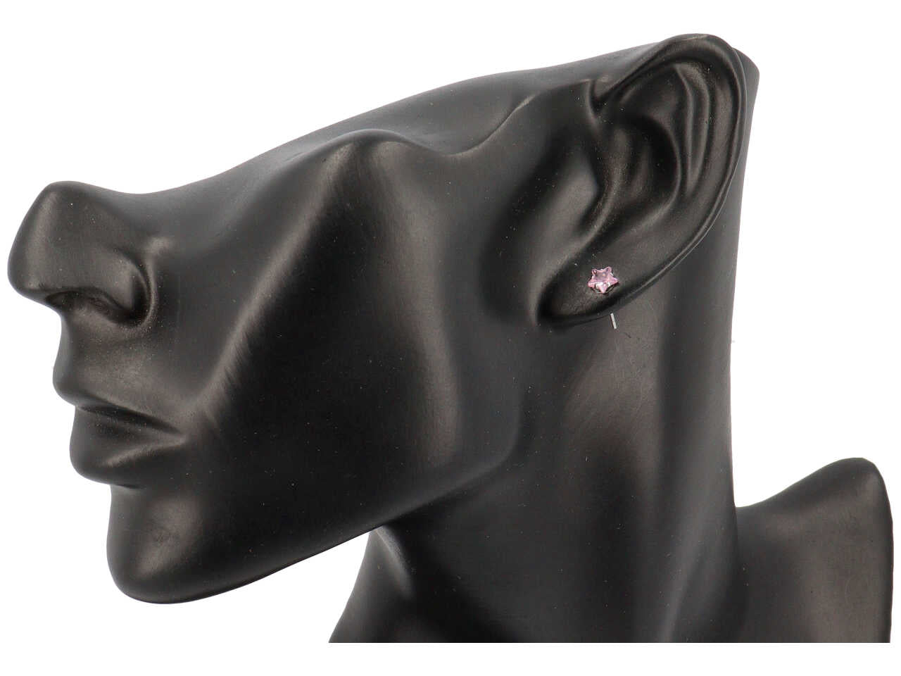 Orecchini stella rosa confezione da 2 paia