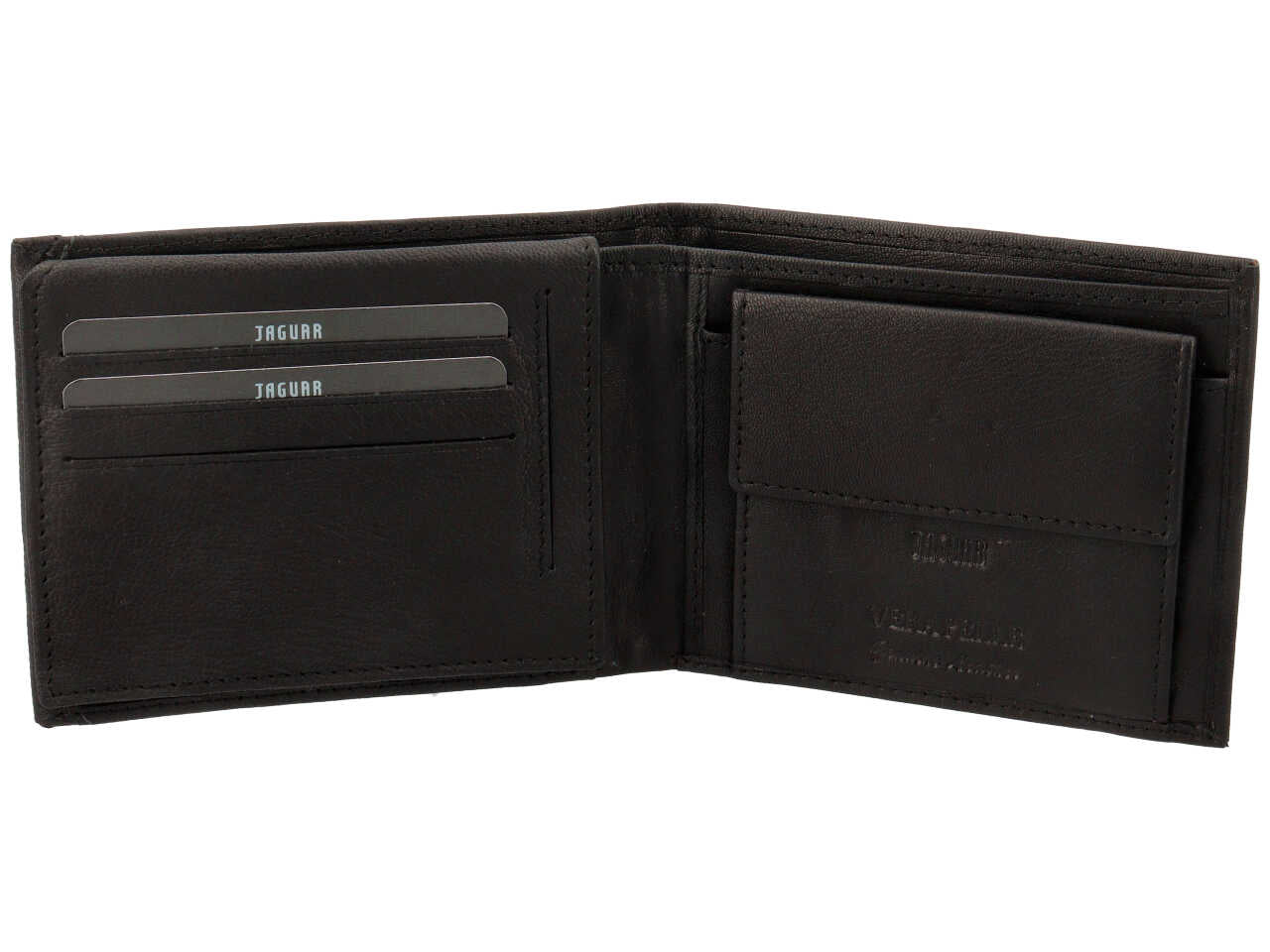 Portafoglio jaguar nero