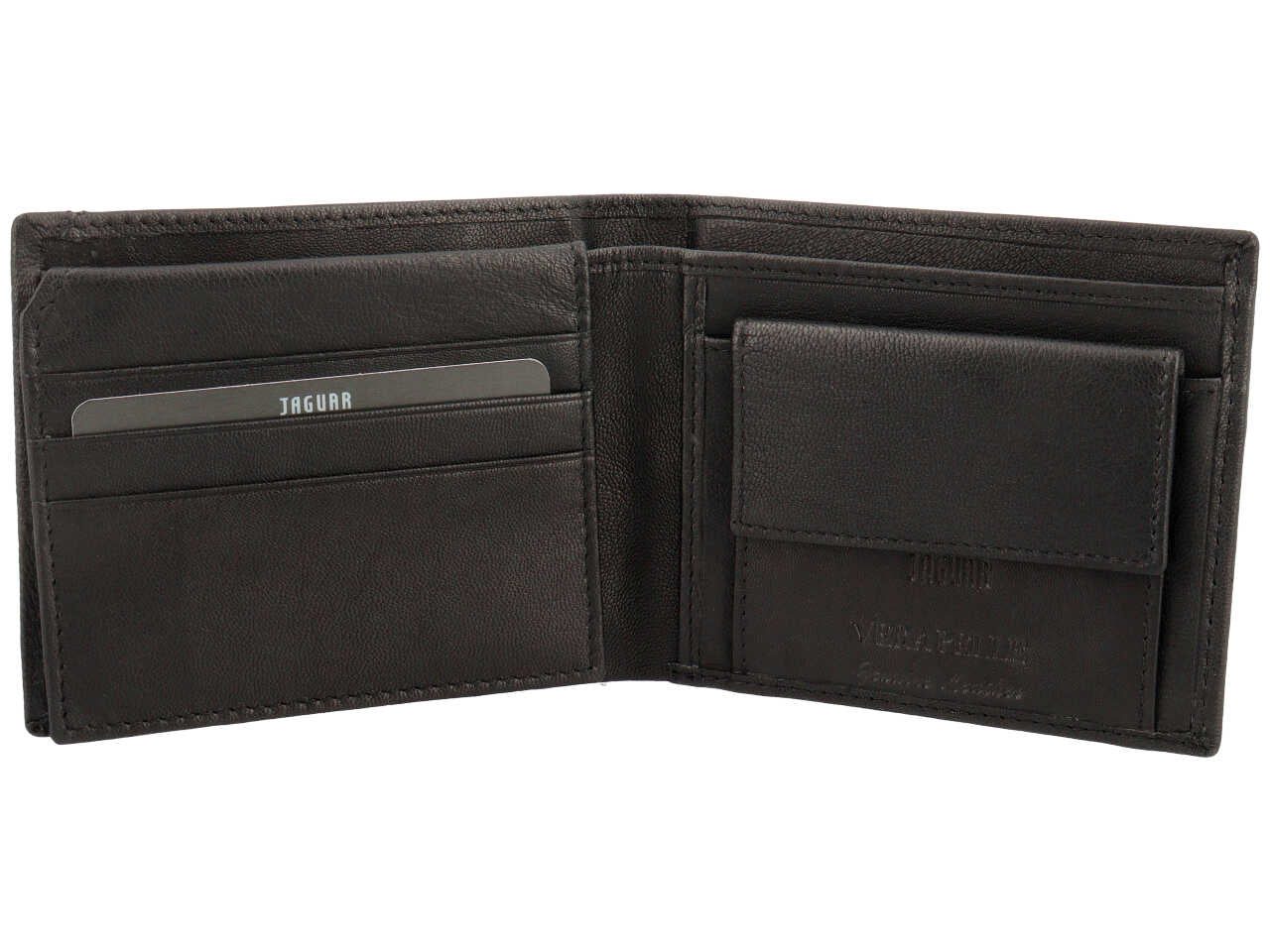 Portafoglio jaguar nero