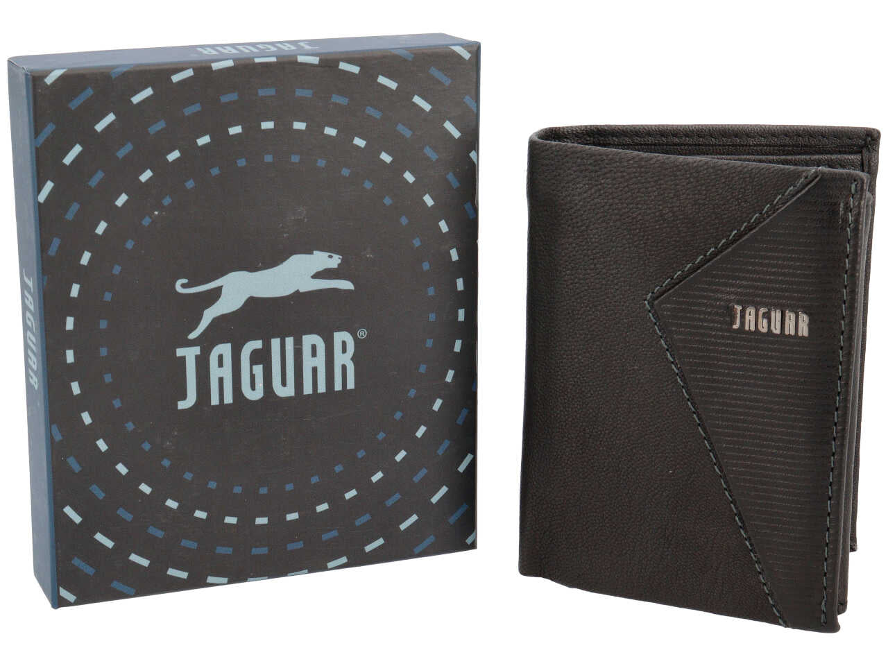 Portafoglio jaguar nero