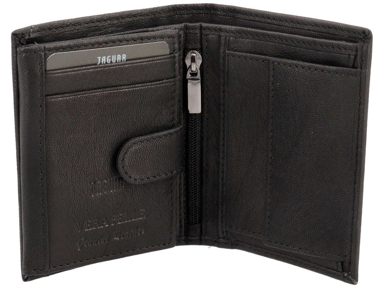 Portafoglio jaguar nero