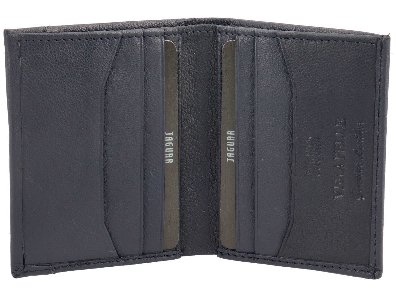 Portafoglio jaguar blu notte