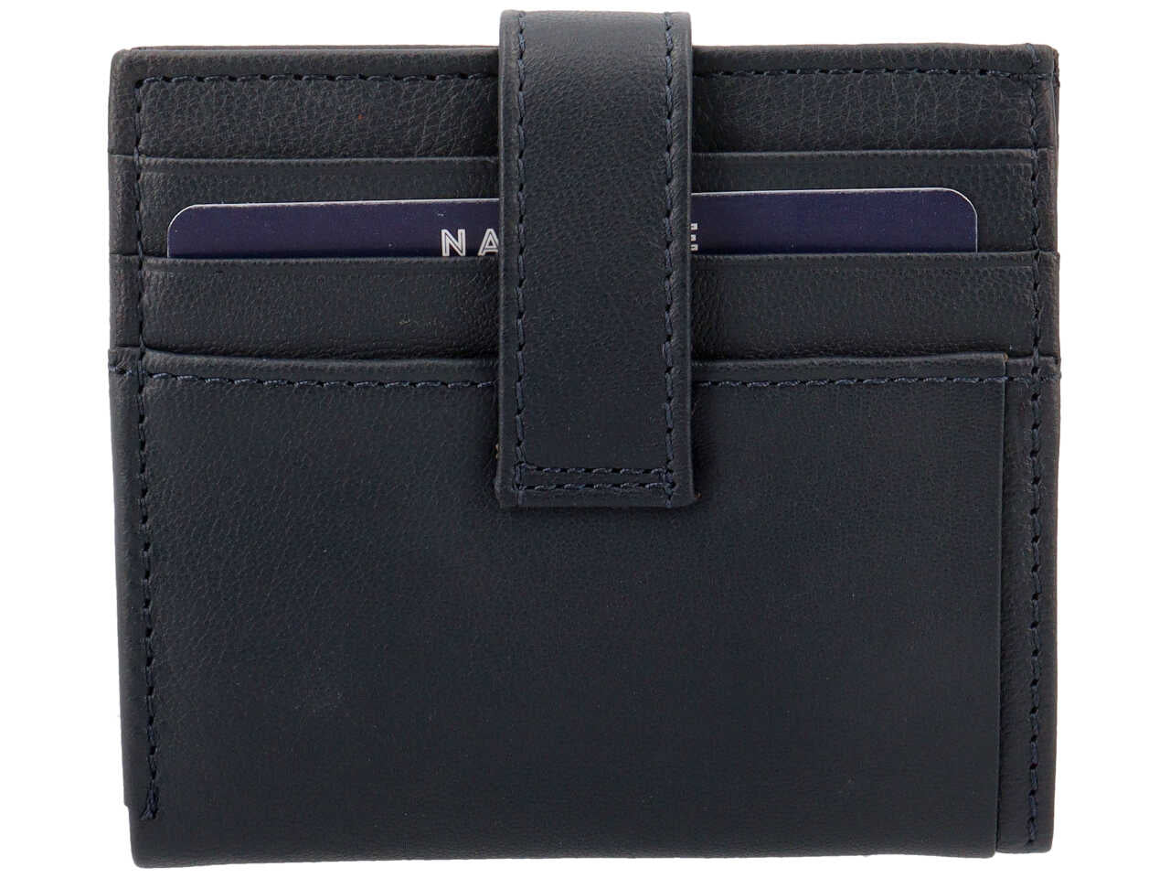 Portafoglio uomo navigare blu notte