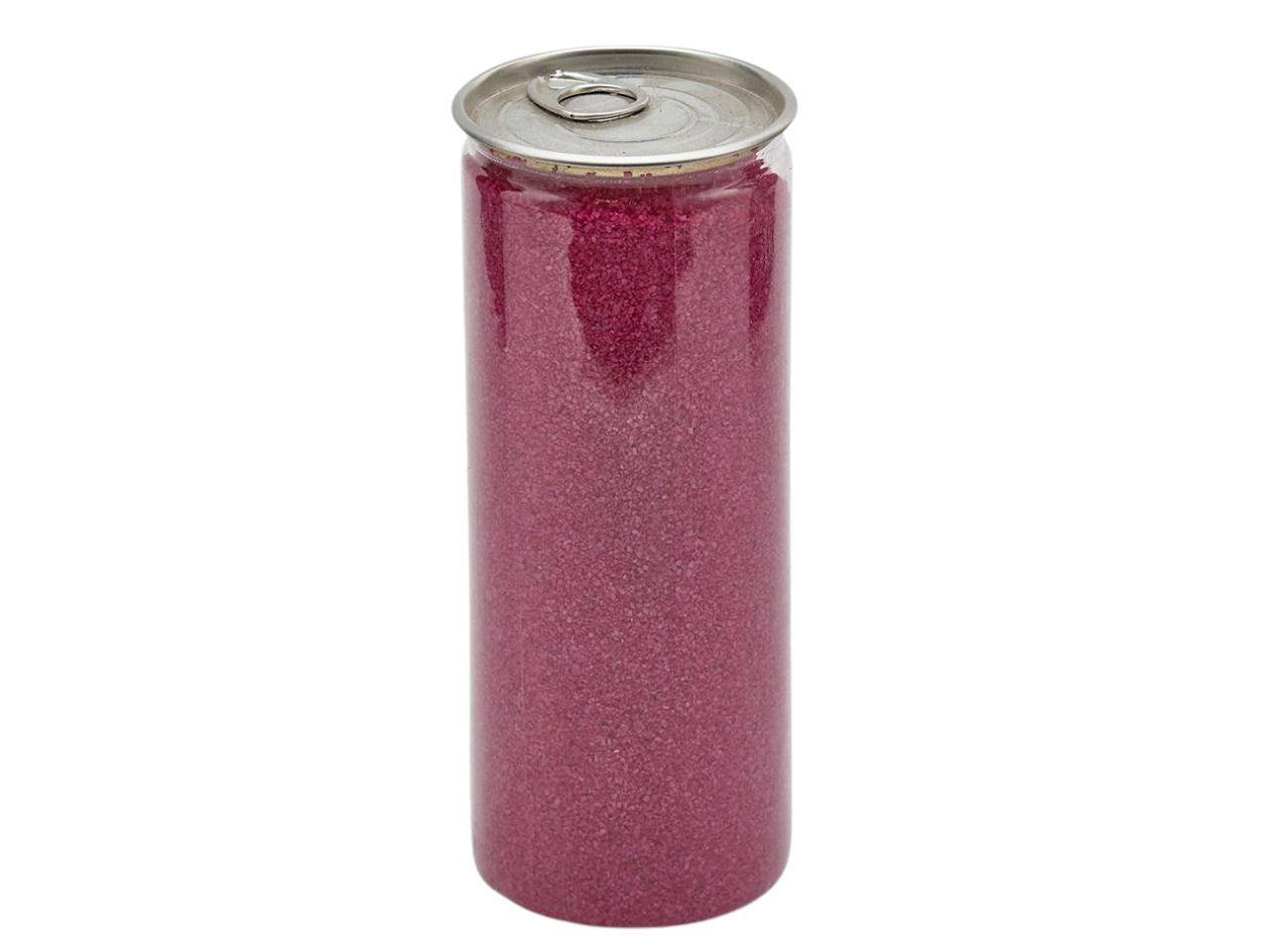 Sabbia color rosa 800gr in lattina