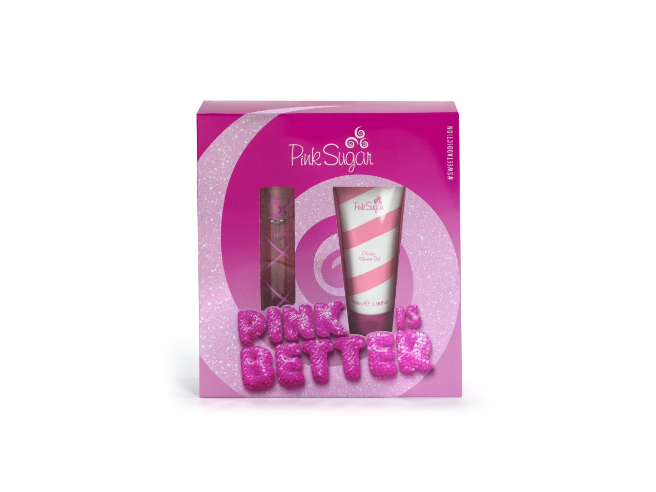 Edt 30 ml + glossy shower gel 100 ml edt 30 ml + glossy shower gel 100 ml pink sugar