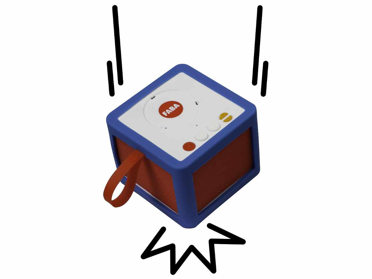 Faba guscio protettivo blu bps10002