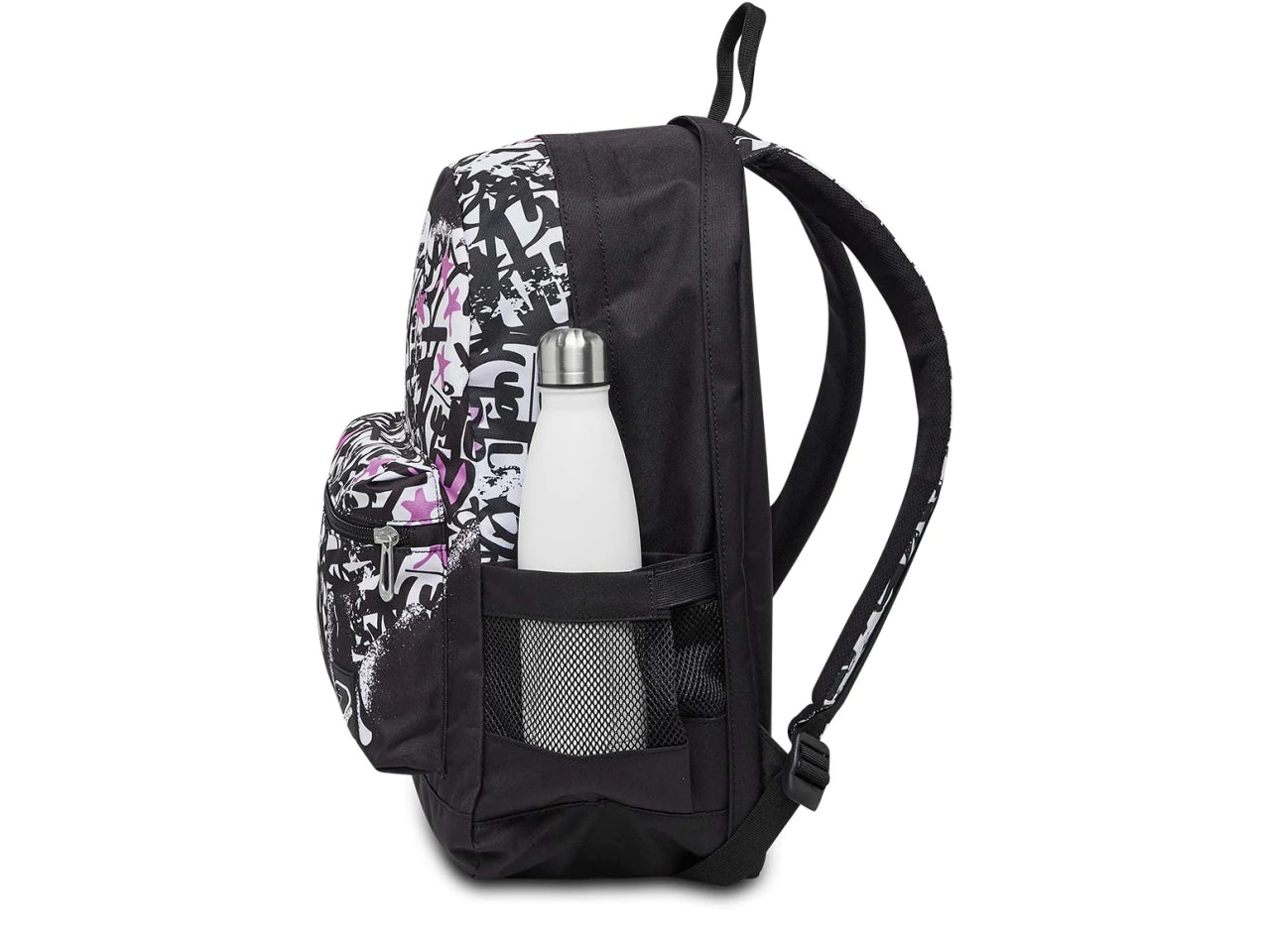 Zaino americano Seven reversible new backpack grs in tessuto in colori assortiti, auricolari wireless e pennarelli inclusi, 33x44x16 cm