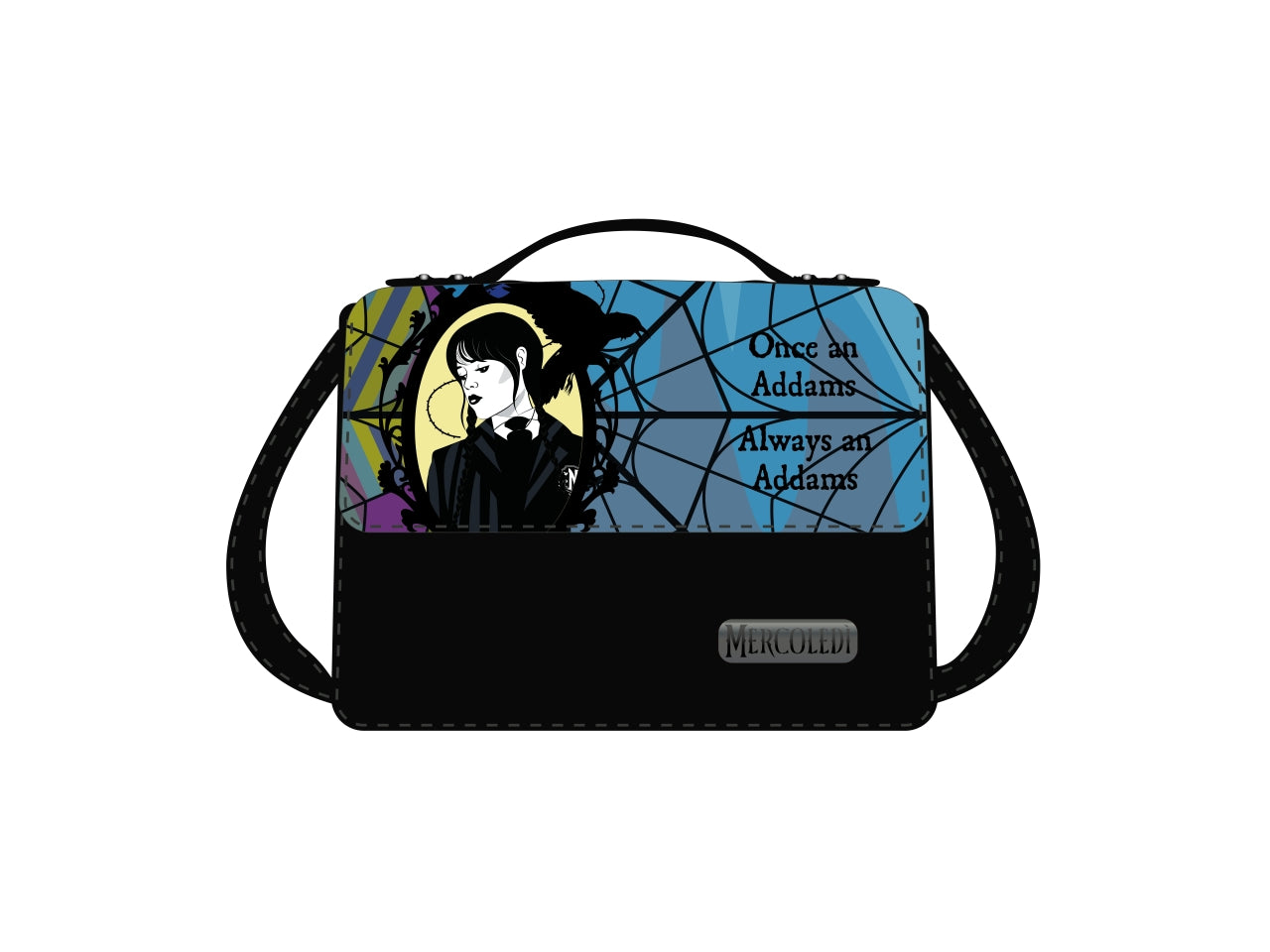 Mercoledì borsa con tracolla