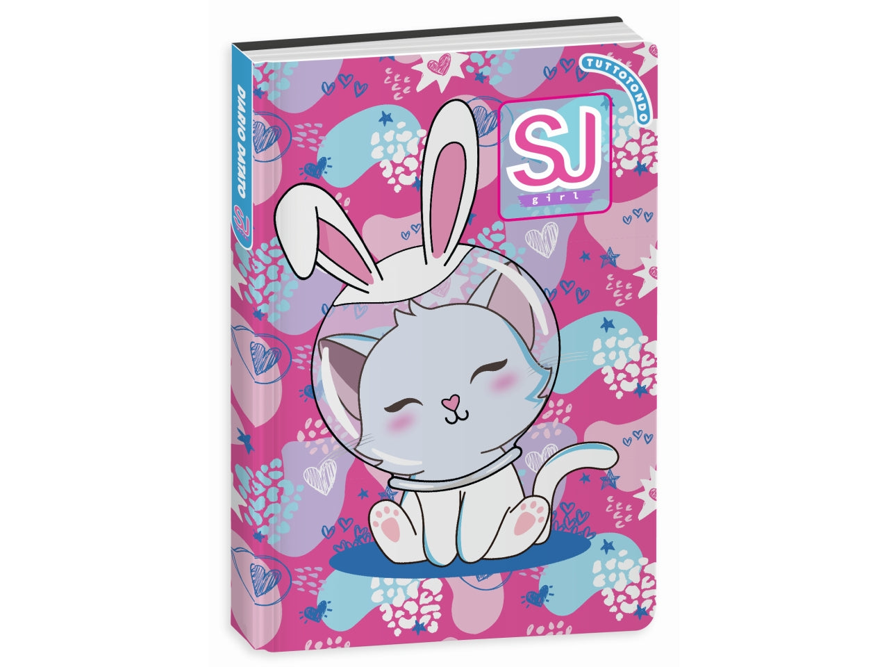 Diario 10 Mesi SJ Gang Boy - Multicolor, 14x20,6 cm, 352 Pagine | Seven