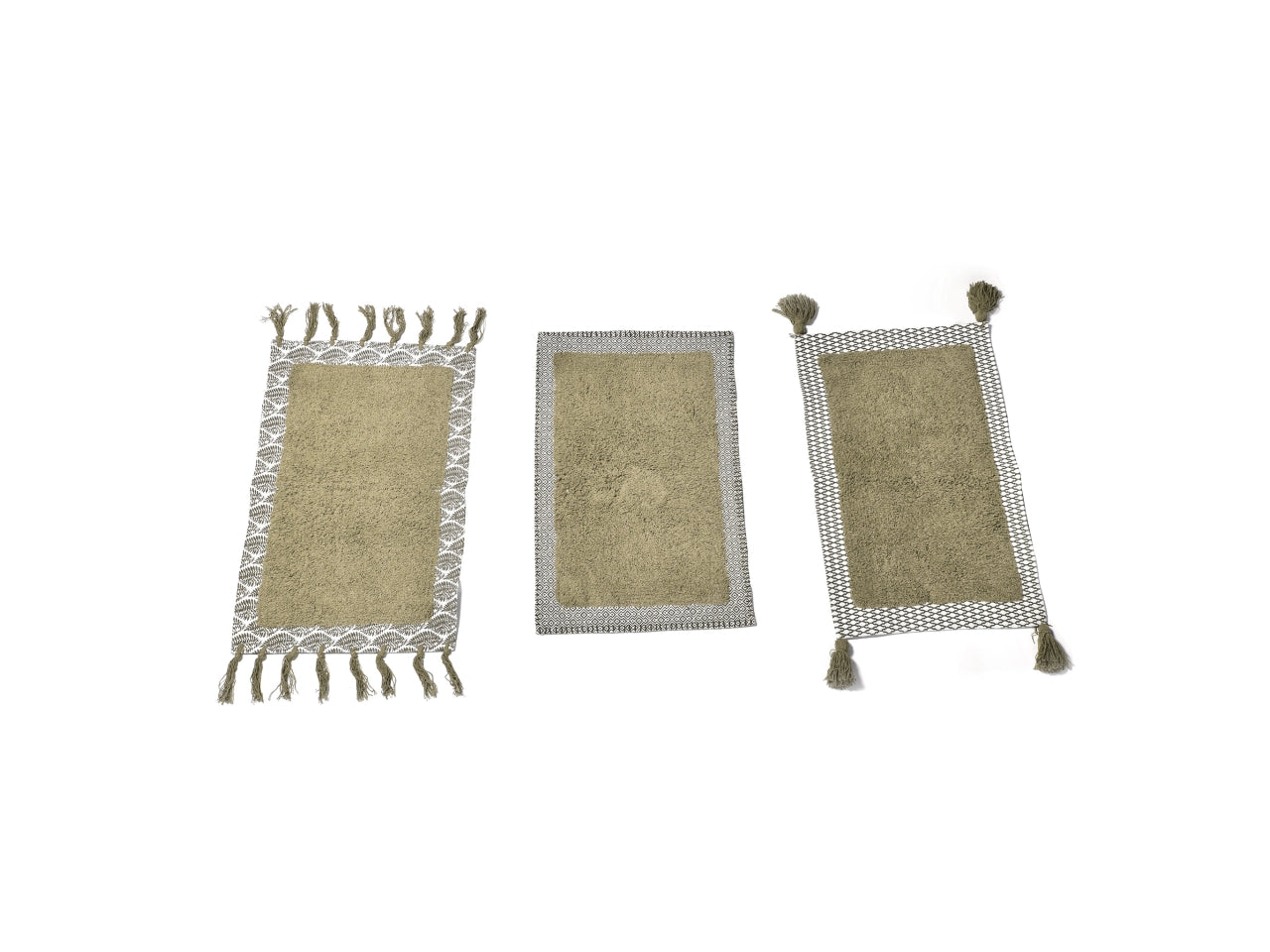 Tappeto da bagno in cotone 45x75cm disegni assortiti