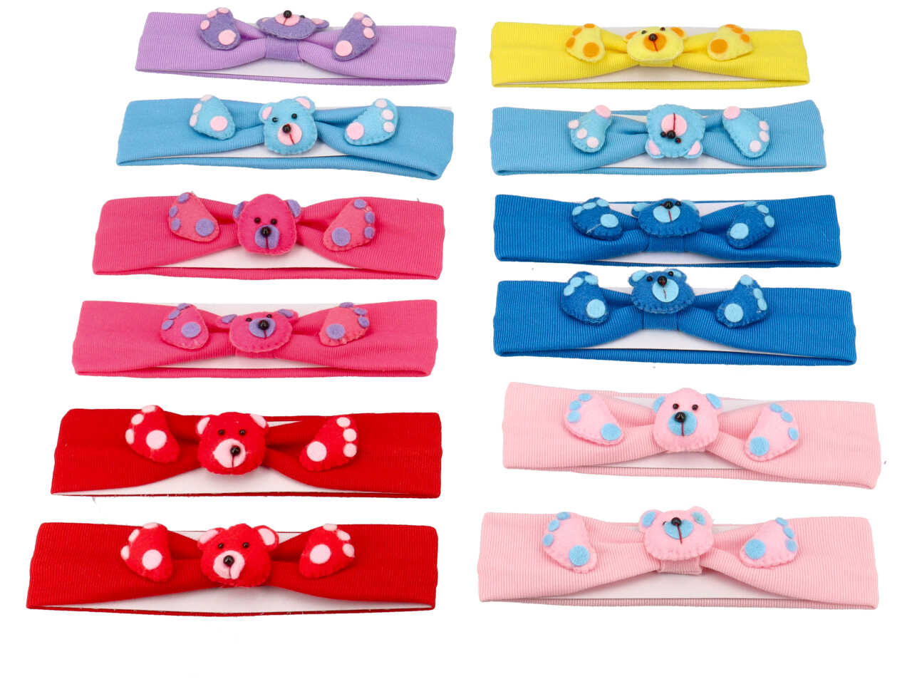 Fascia baby colorata c/orsetto fs1049