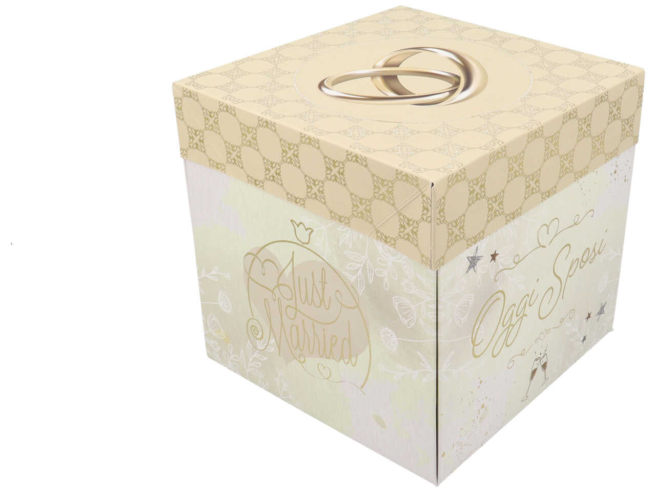 Scatola matrimonio 20x20cm