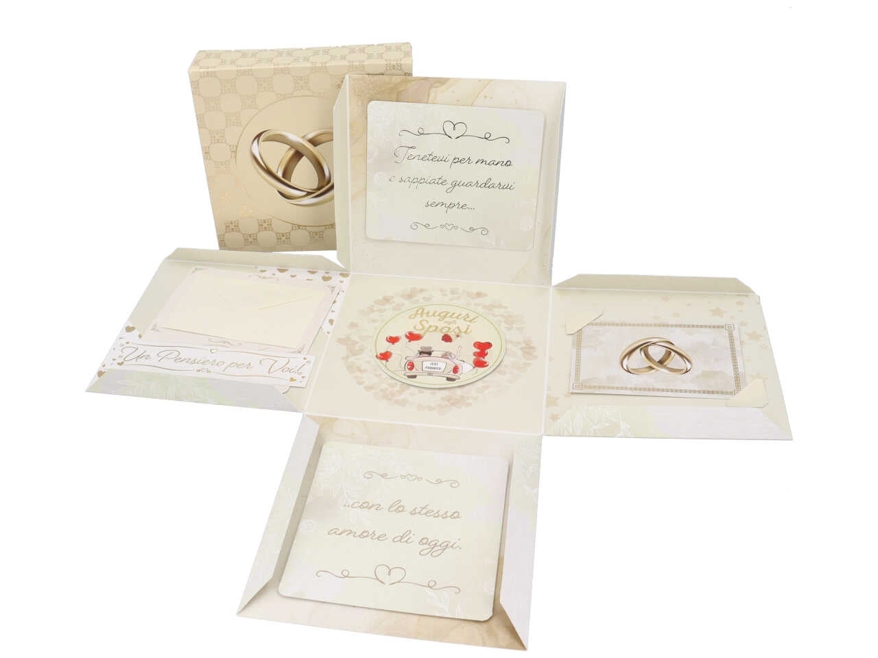 Scatola matrimonio 20x20cm