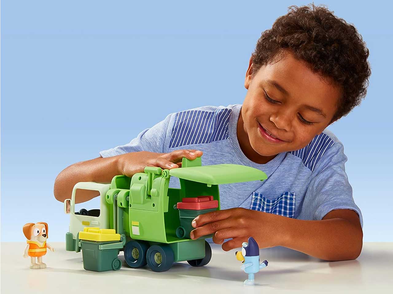 Bluey Camion Spazzatura Giocattolo per bambini - Giochi Preziosi