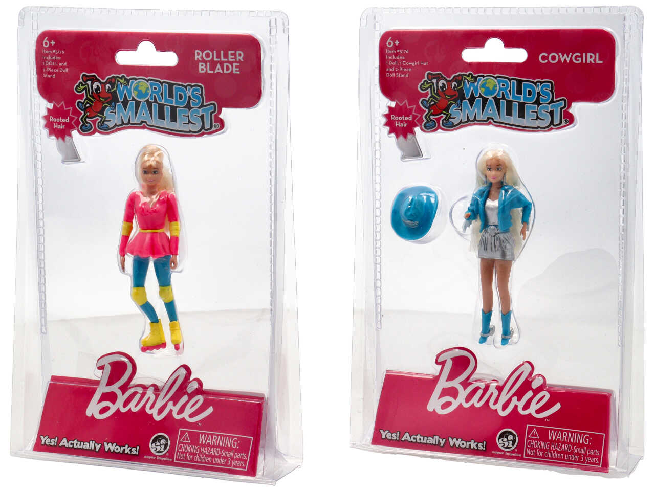 World's smallest posable barbie