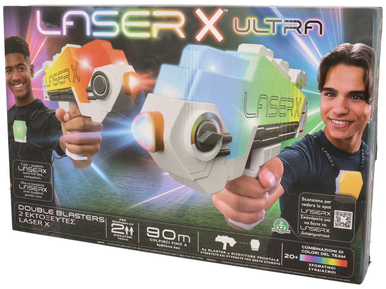 Laser x ultra double blaster - Laser X Ultra è la versione rinnovata del sistema di - Giochi Preziosi