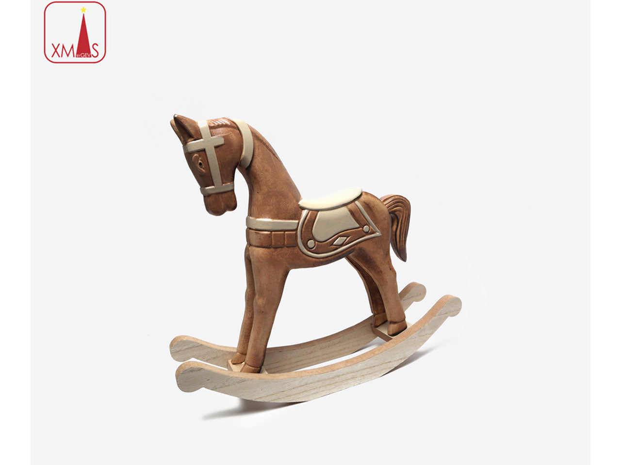 Cavallo a dondolo 30x7,5x31cm