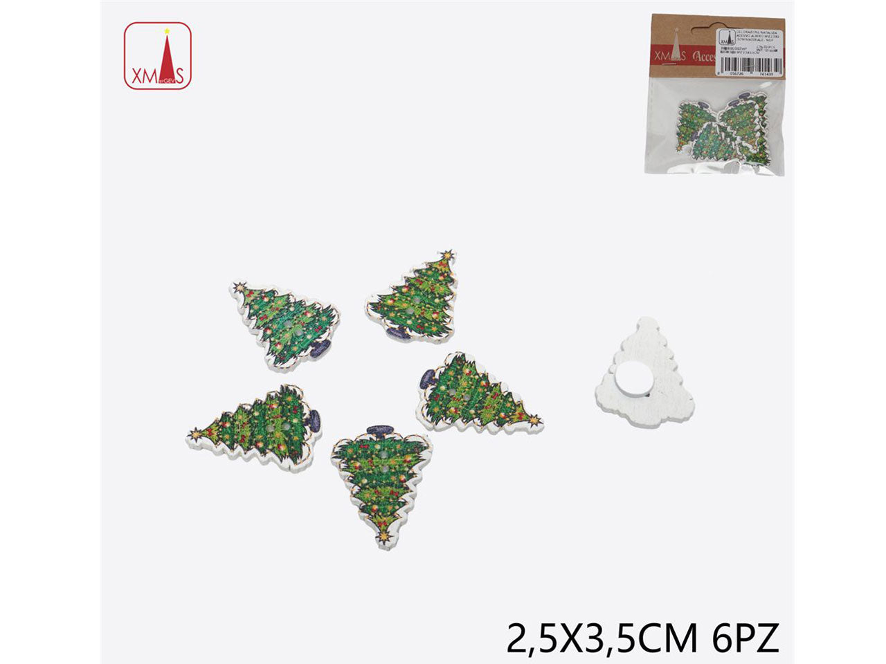 Adesivo albero 2,5x3,5cm