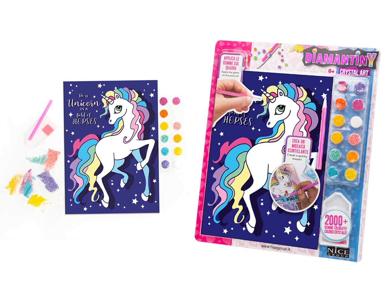 Diamantiny design art be a unicorn