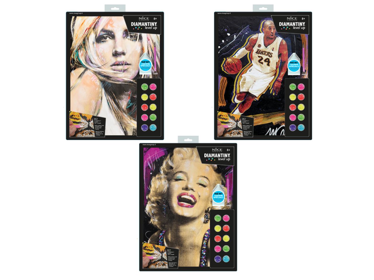 Diamantiny level plus celebrities assortiti