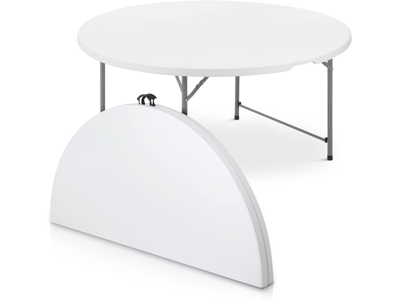 Tavolo pieghevole per catering diametro 120cm