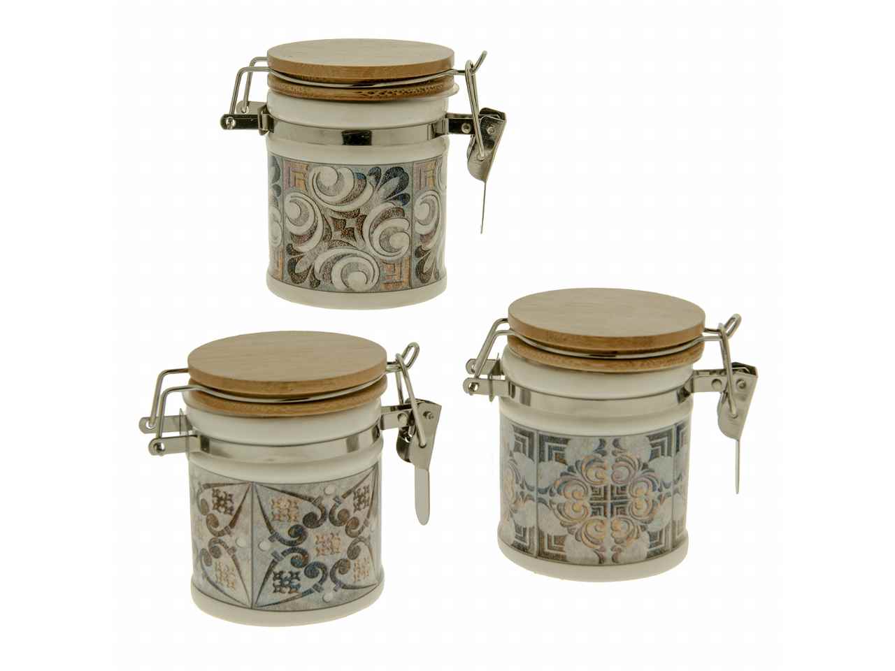 BARATTOLO DECORATIVO POMPEI 3 ASSORTIMENTI H8CM
