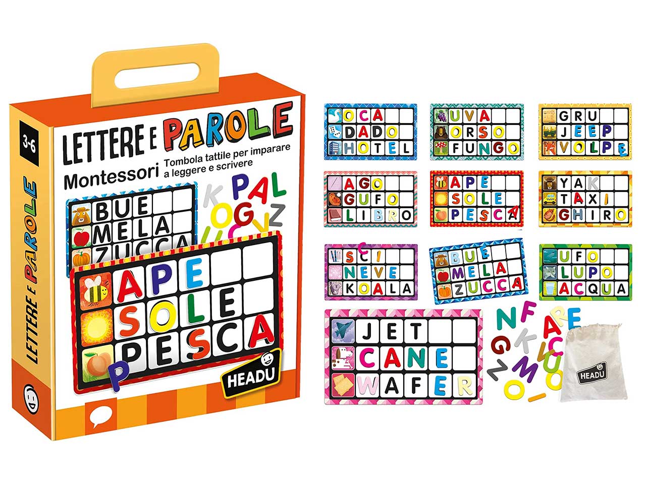 Lettere e parole montessori new
