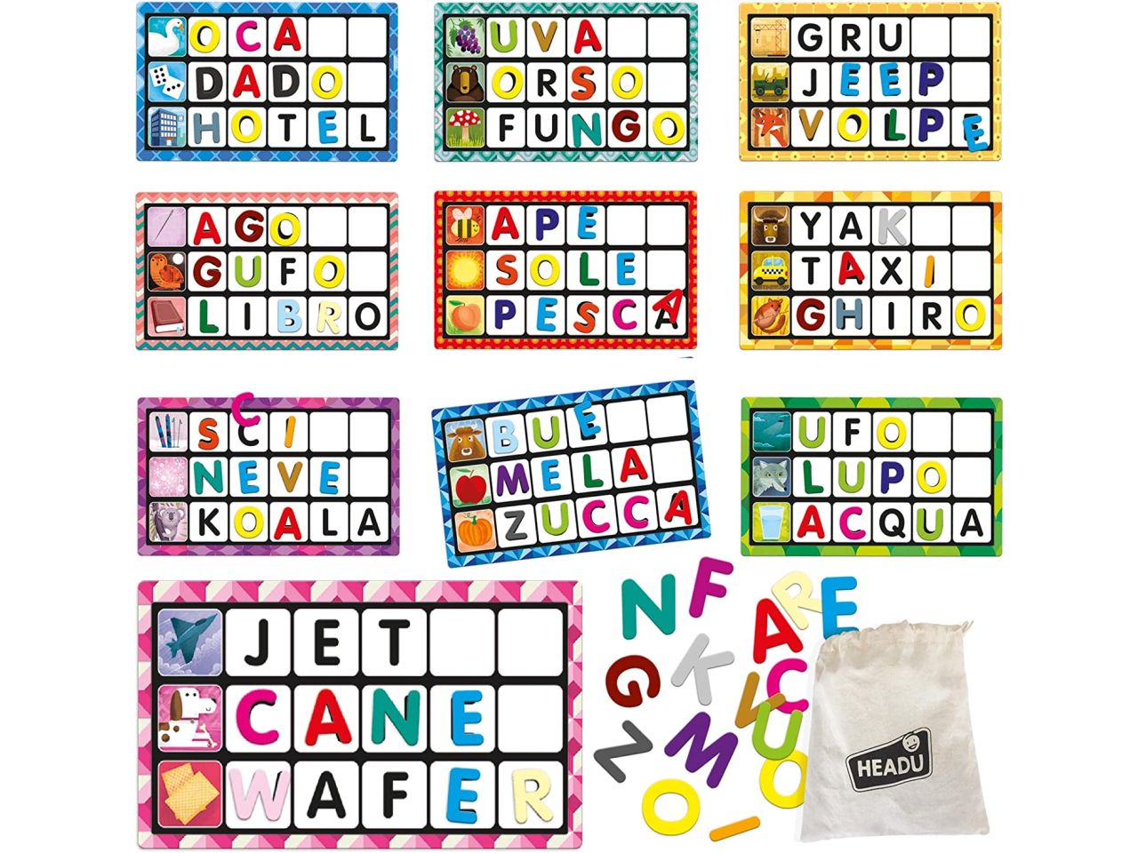 Lettere e parole montessori new