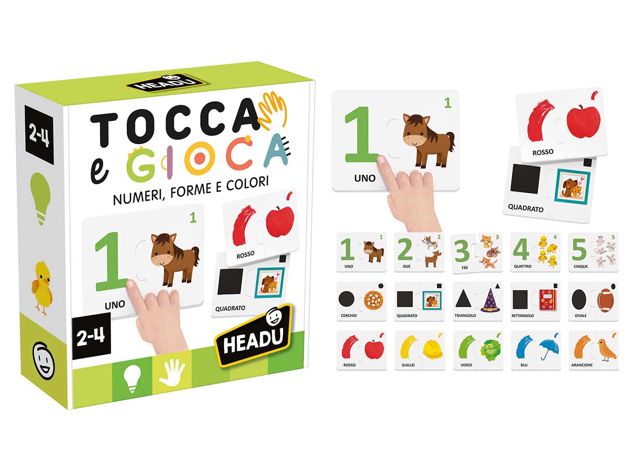 Headu numeri forme e colori