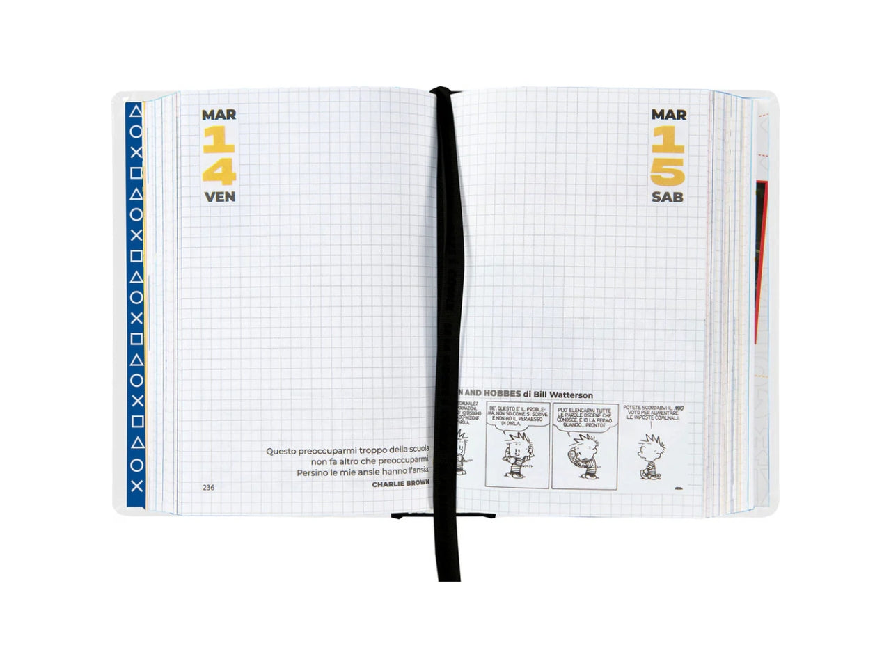Agenda 16 mesi medium playcomix 2025