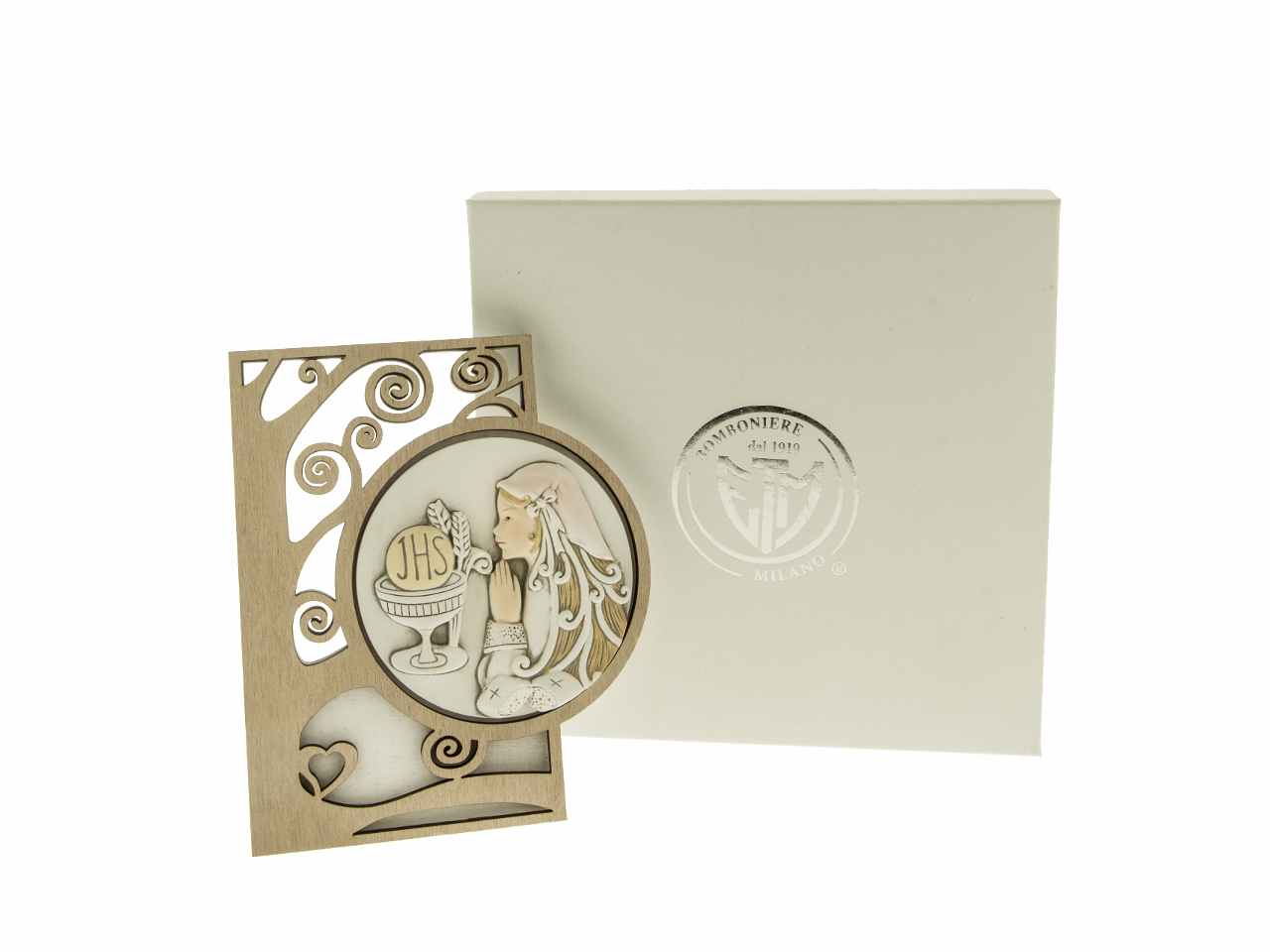 Gloria icona comunione girl 13xh15cm 04a149