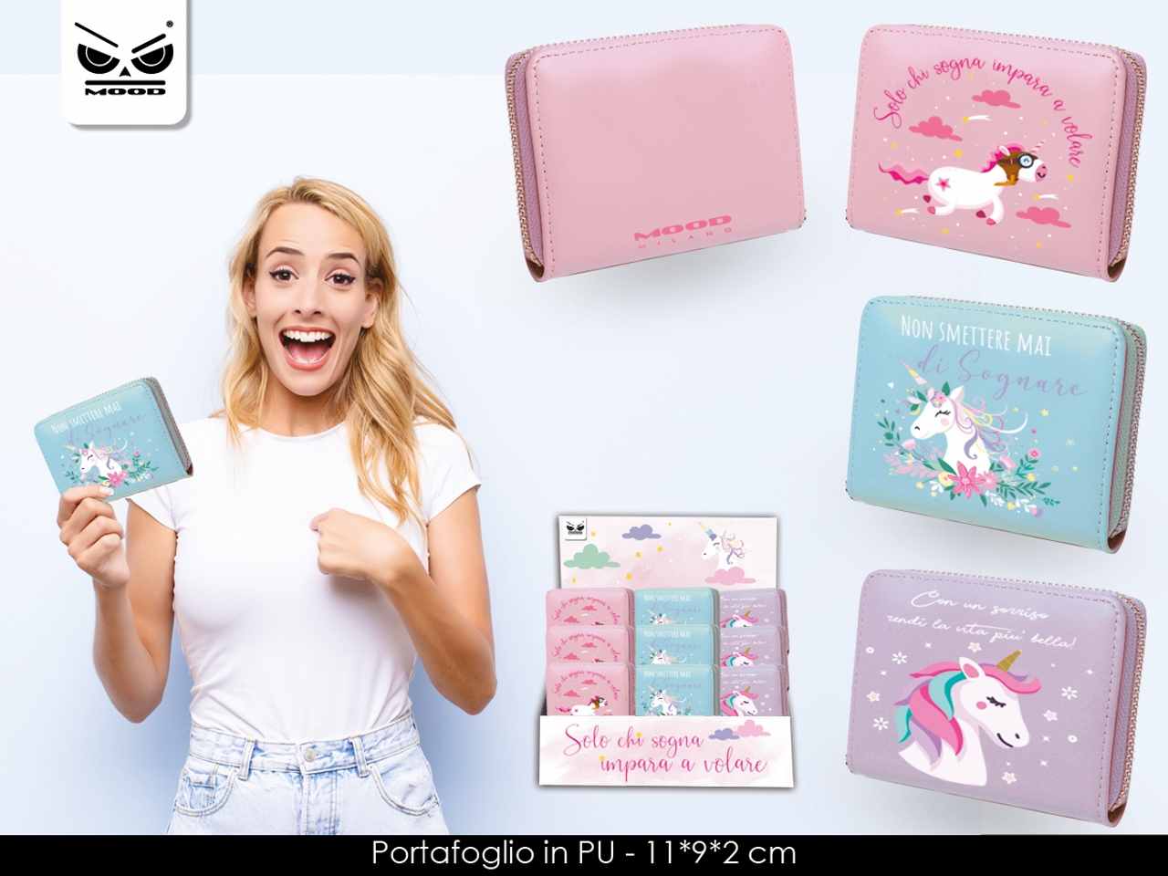 Portafogio unicorno st6008