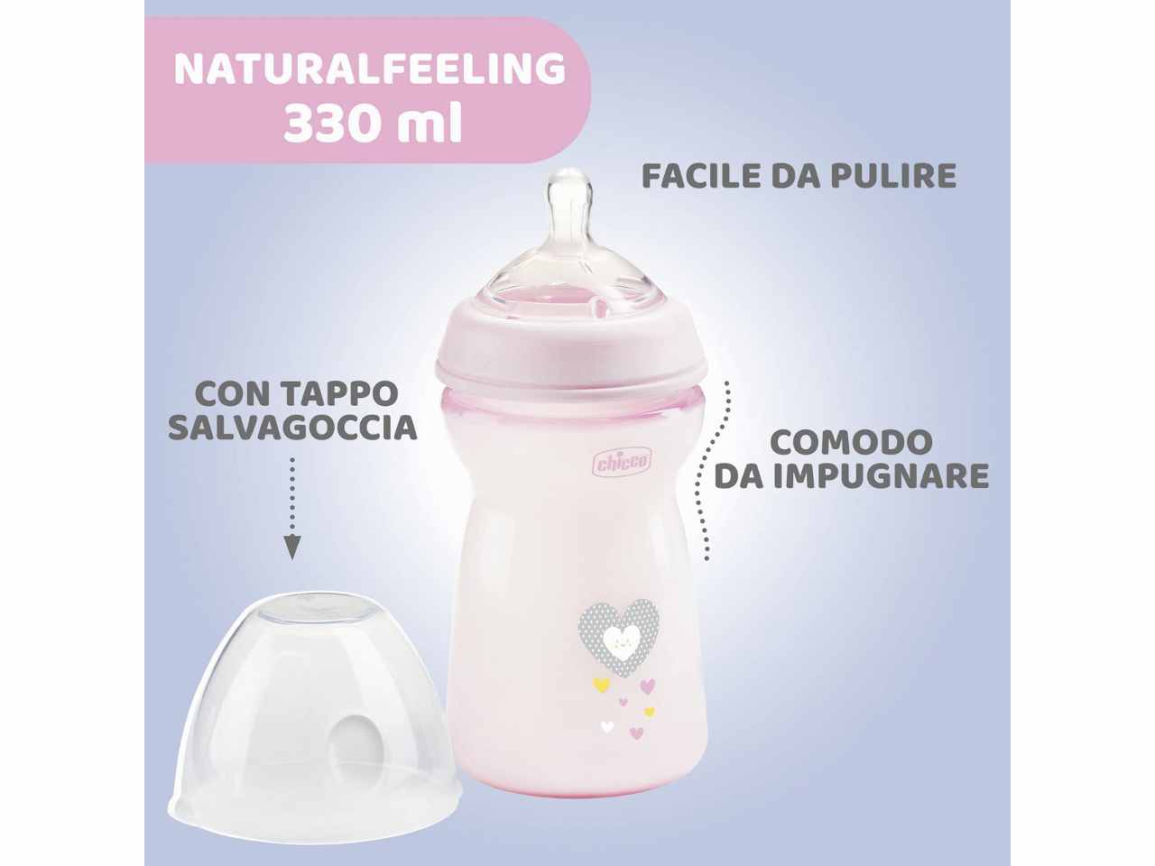 Biberon nf 6 mesi + 330ml da bimba