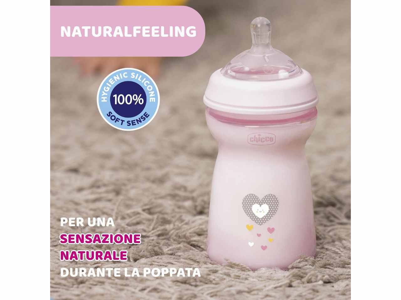 Biberon nf 6 mesi + 330ml da bimba