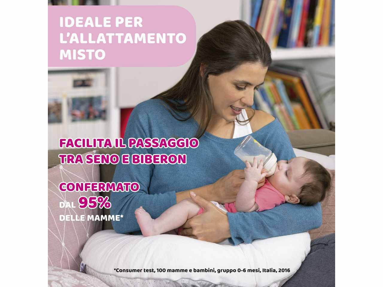 Biberon nf 6 mesi + 330ml da bimba